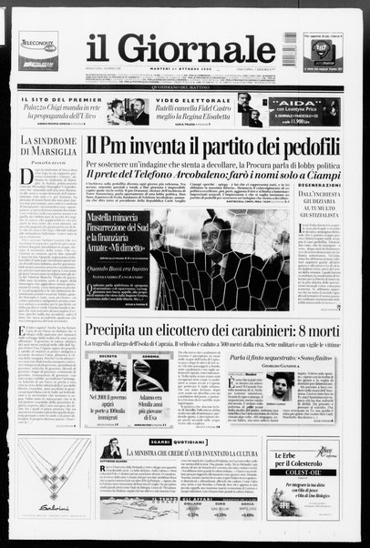 Il giornale : quotidiano del mattino